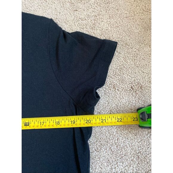 Banana Republic timeless tee black size large - Picture 4 of 5